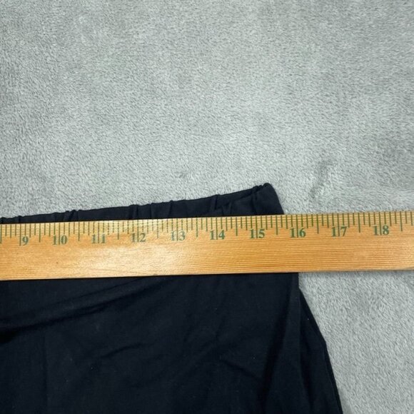 Women With Control Black Elastic Waist Pants Size LP Made In Vietnam a0356 - Picture 5 of 10